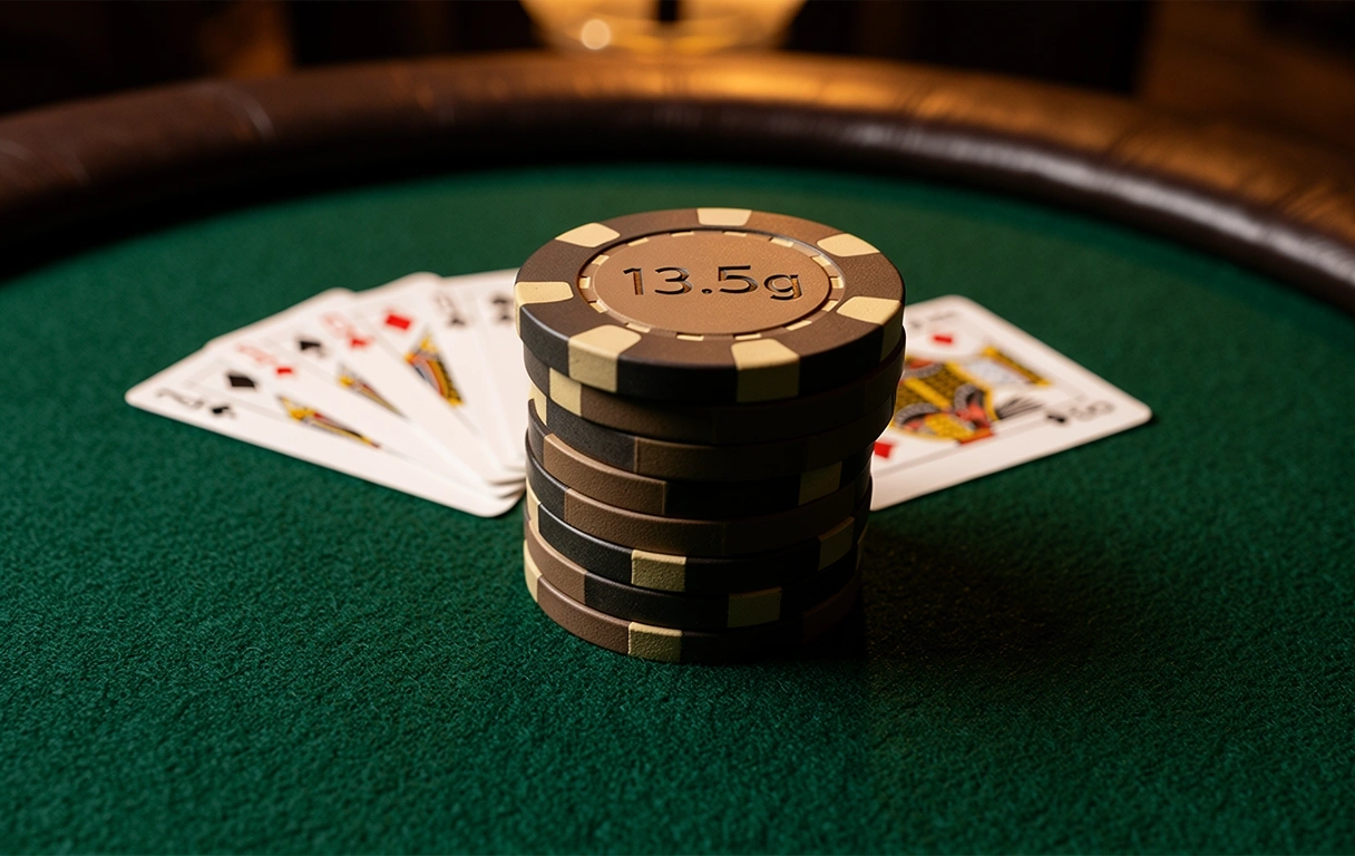 Professional poker equipment