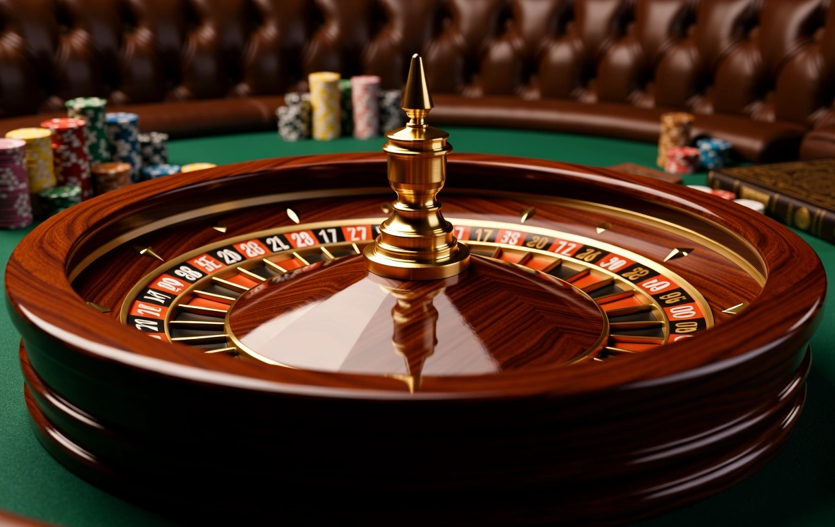 Mahogany Professional Roulette Wheel